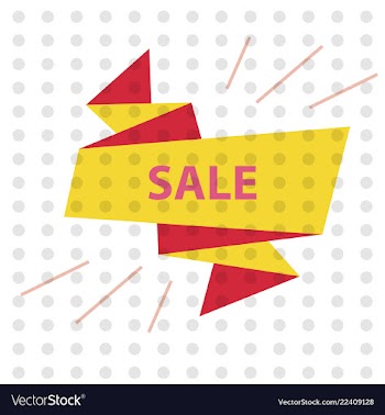 Sale banner template design big sale special vector image