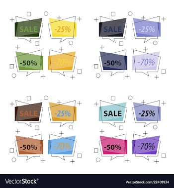 Sale banner template design big sale special vector image