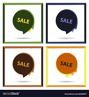 Sale banner template design big sale special vector image