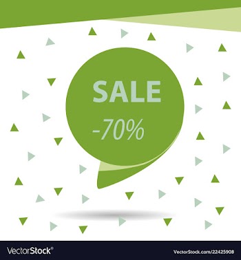 Sale banner template design big sale special vector image