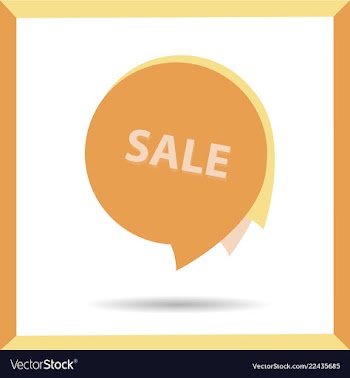 Sale banner template design big sale special vector image