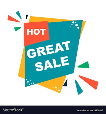 Sale banner template design big sale special vector image