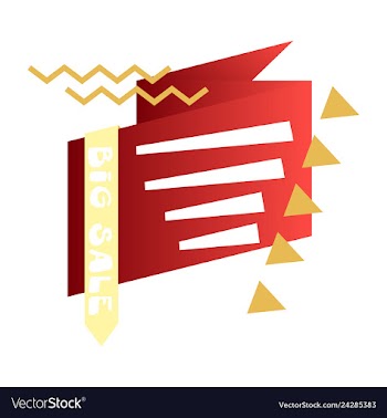 Sale banner template design big sale special vector image