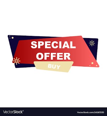 Sale banner template design big sale special vector image