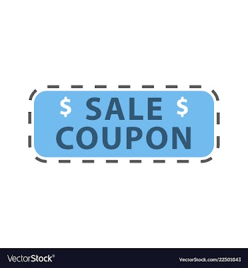 Sale banner template design in color vector image
