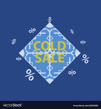 Sale banner template design in color vector image