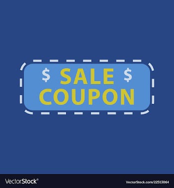 Sale banner template design in color vector image