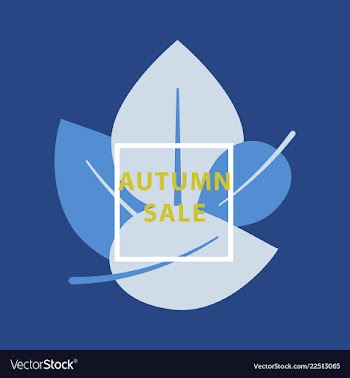 Sale banner template design in color vector image