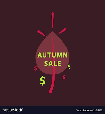 Sale banner template design in color vector image