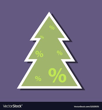 Sale banner template design in color vector image