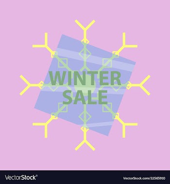 Sale banner template design in color vector image