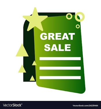 Sale banner template design poster this weekend vector image