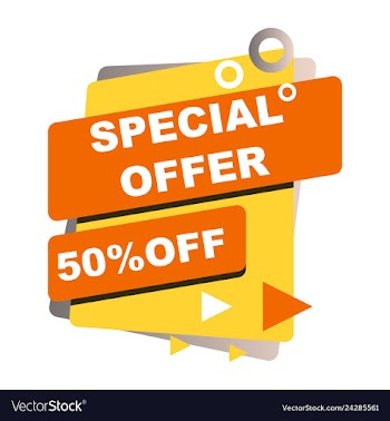 Sale banner template design poster this weekend vector image