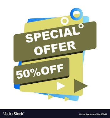 Sale banner template design poster this weekend vector image