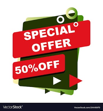 Sale banner template design poster this weekend vector image