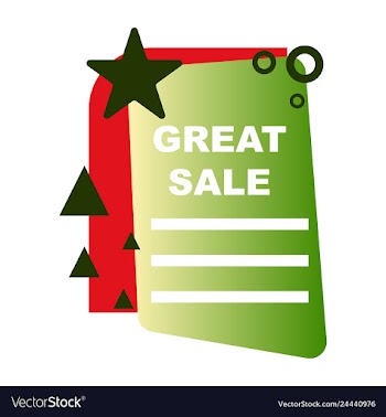 Sale banner template design poster this weekend vector image