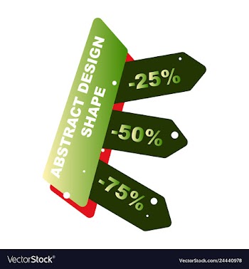 Sale banner template design poster this weekend vector image