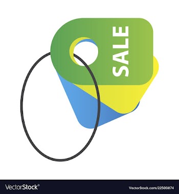 Sale banner template design vector image