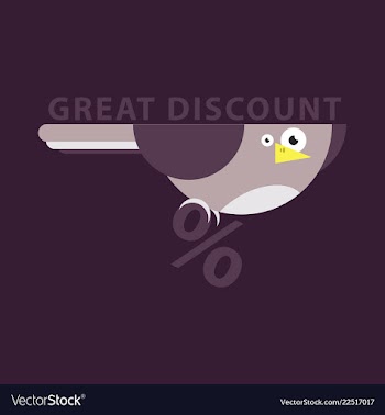 Sale banner template design vector image