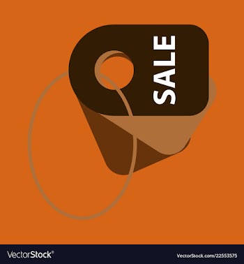 Sale banner template design vector image
