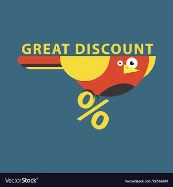 Sale banner template design vector image