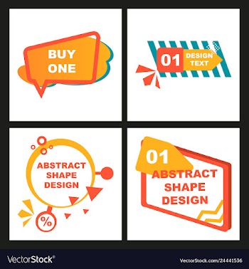 Sale banner template design vector image