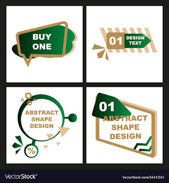 Sale banner template design vector image