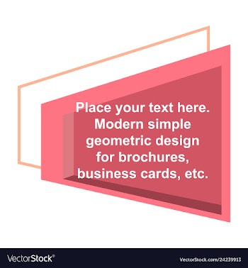 Sale banner template printable flyers red color vector image