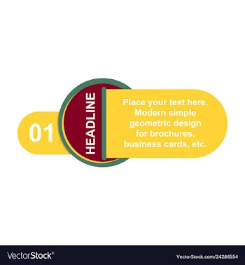 Sale banner template printable flyers red color vector image