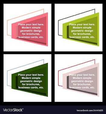Sale banner template printable flyers red color vector image
