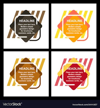 Sale banner template printable flyers red color vector image