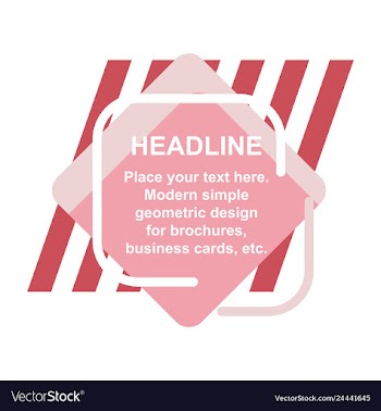 Sale banner template printable flyers red color vector image