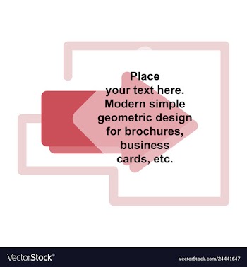 Sale banner template printable flyers red color vector image