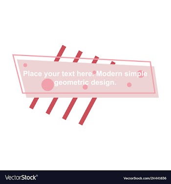 Sale banner template printable flyers red color vector image