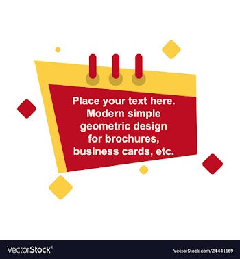 Sale banner template printable flyers red color vector image