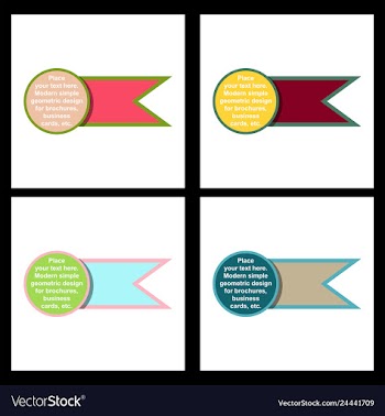 Sale banner template printable flyers red color vector image