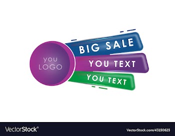 sale button file eps