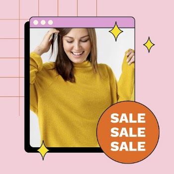 Sale Instagram post template, editable | Free Vector Template - rawpixel