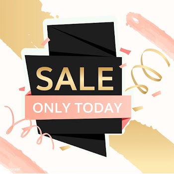 Sale only today sign | Free stock vector - 584582