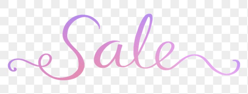 Sale png word sticker, pink | Free PNG - rawpixel