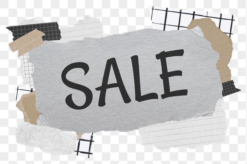 Sale png word sticker typography, | Free PNG - rawpixel