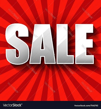 Sale poster vector image