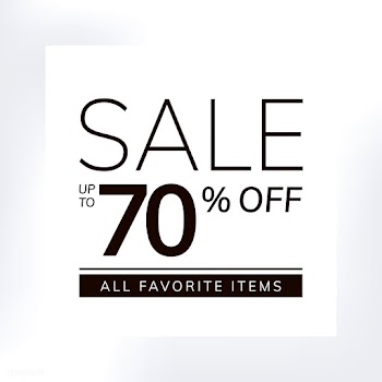 Sale promotion ad poster design template | Free stock vector - 519250