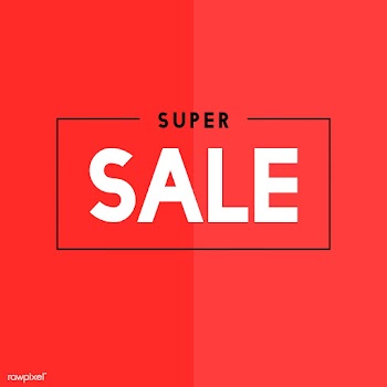 Sale promotion ad poster design template | Free stock vector - 519263