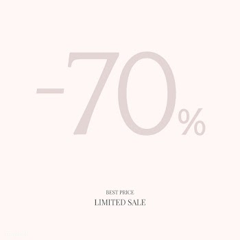Sale promotion ad poster design template | Free stock vector - 519267