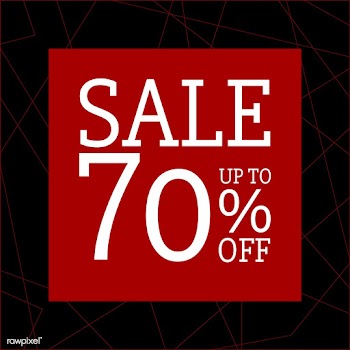 Sale promotion ad poster design template | Free stock vector - 519272
