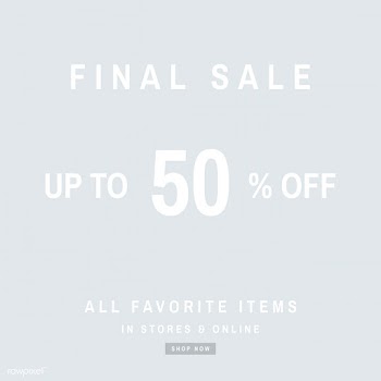 Sale promotion ad poster design template | Free stock vector - 519275