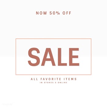 Sale promotion ad poster design template | Free stock vector - 519277
