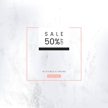 Sale promotion ad poster design template | Free stock vector - 519296