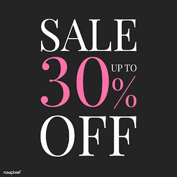 Sale promotion ad poster design template | Free stock vector - 519314